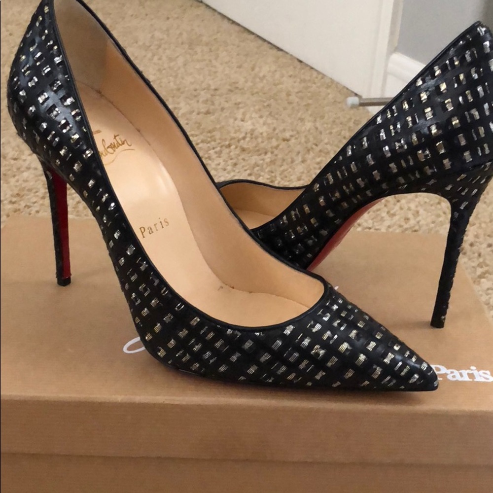 Christian Louboutin Decolette Optic Mosaic Pump